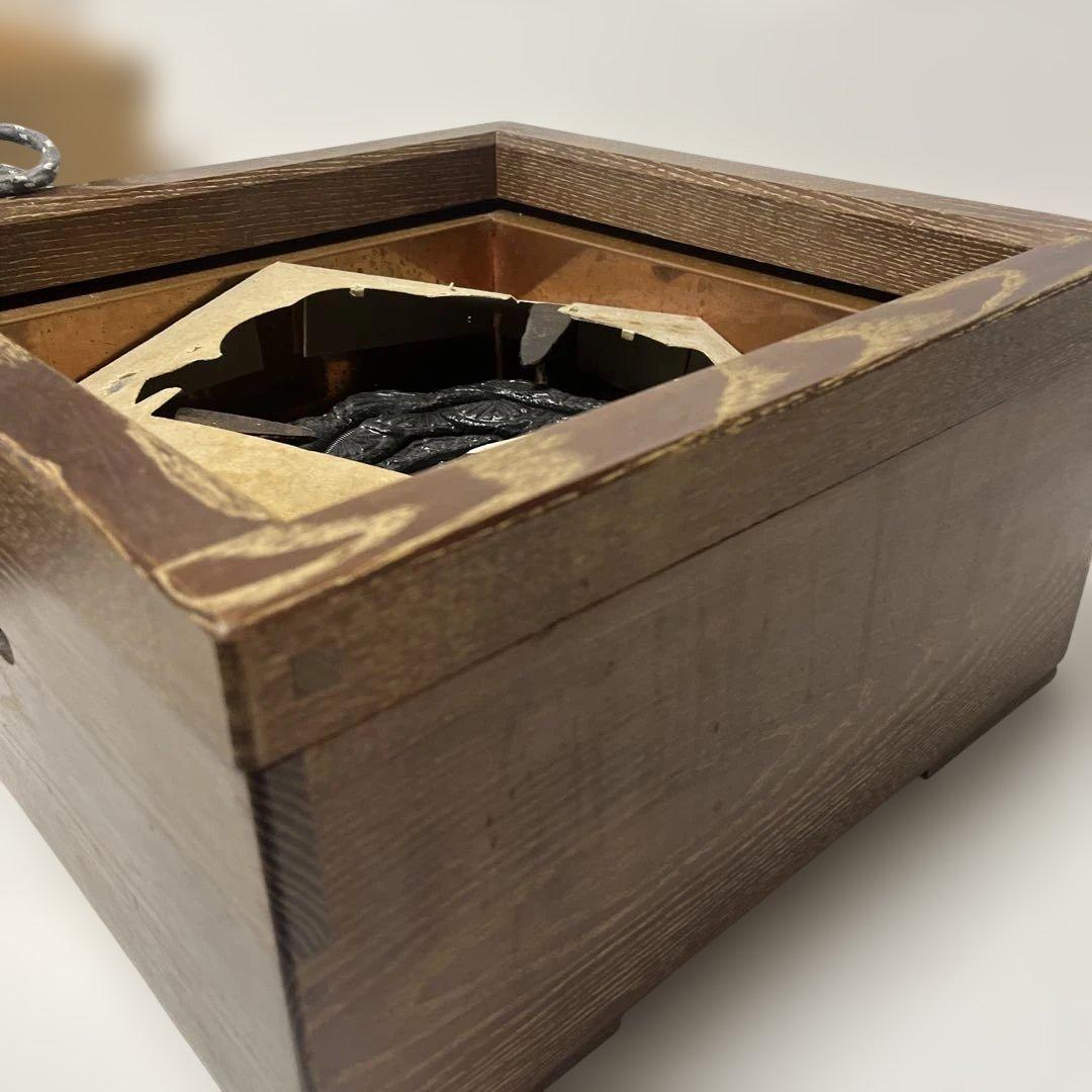 茶道具　置炉　野々田炭型電熱器