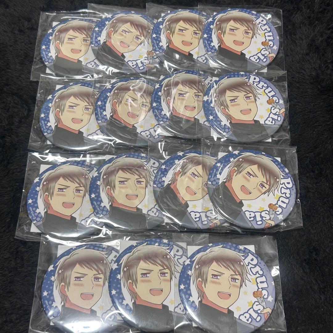 ヘタリア くじ引き堂 いっしょにごはん 缶バッジ