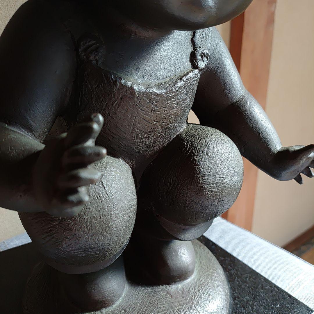 玉野勢三　「水辺」AP版　高さ34cm 重さ12kg 　ブロンズ製