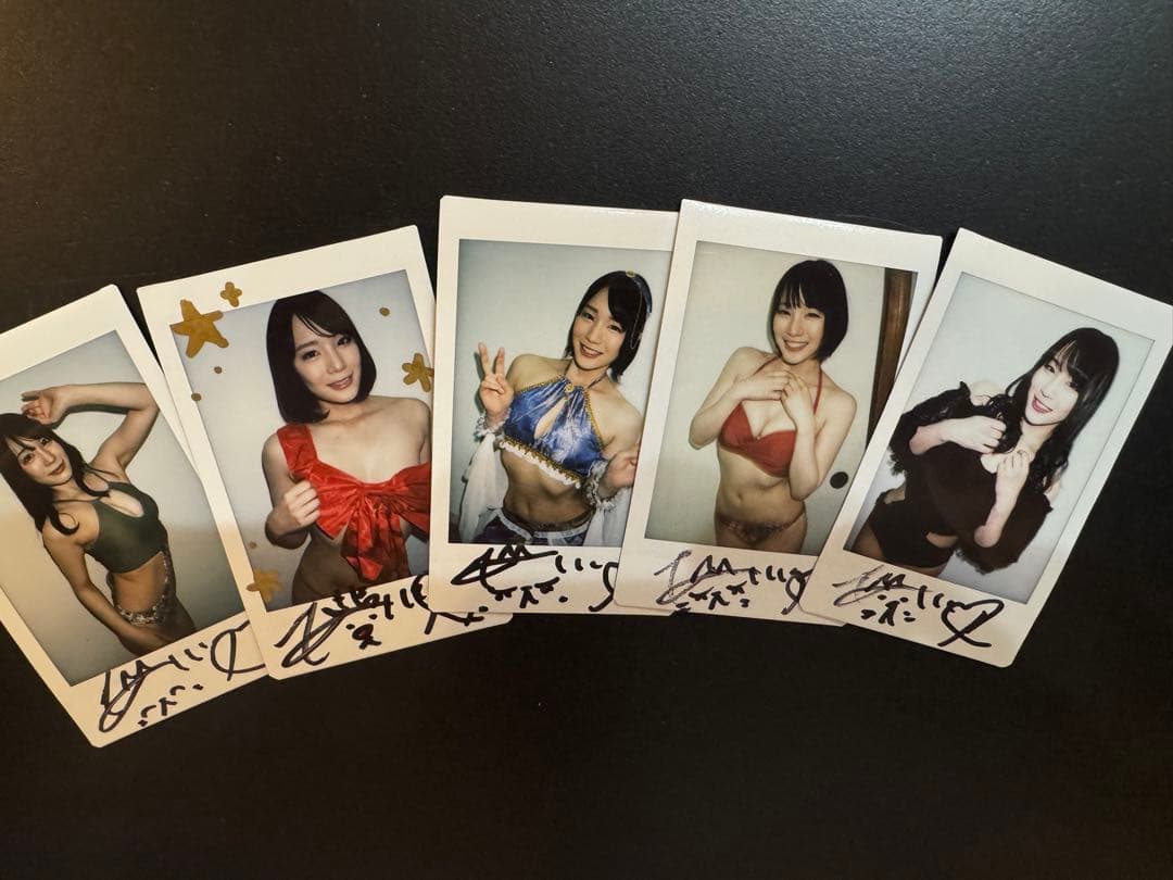 鈴村あいり　サイン入りチェキ⑤