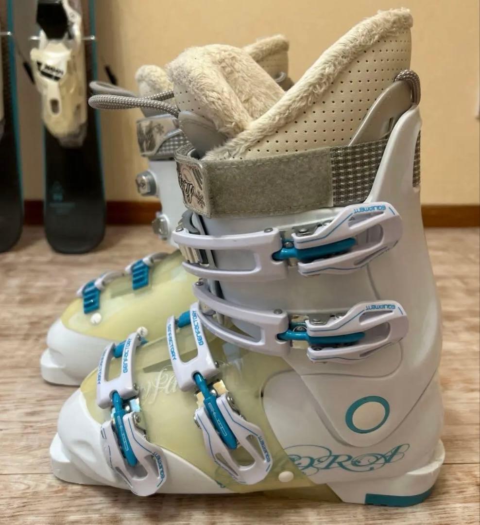◾️ショートスキーセット　板99㎝ ブーツ24㎝ 女性用　レディース用