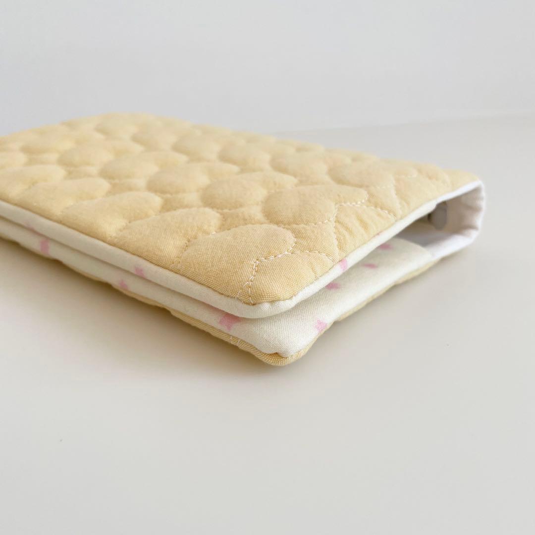 つばき　韓国　バインダー　カバー　貯金　現金管理　ハート　黄色　イエロー