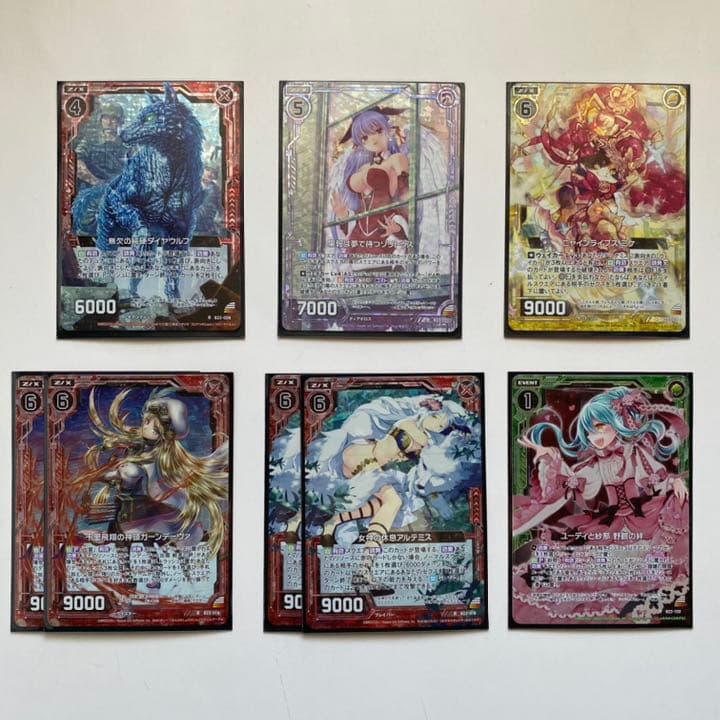 Z/X ゼクス 運命廻放編 天魔神狂乱 B23 P23 まとめ売り キラカード