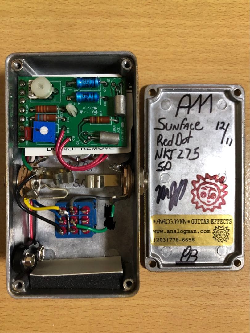 【超貴重】ANALOG.MAN SunFace NKT275 Red Dot