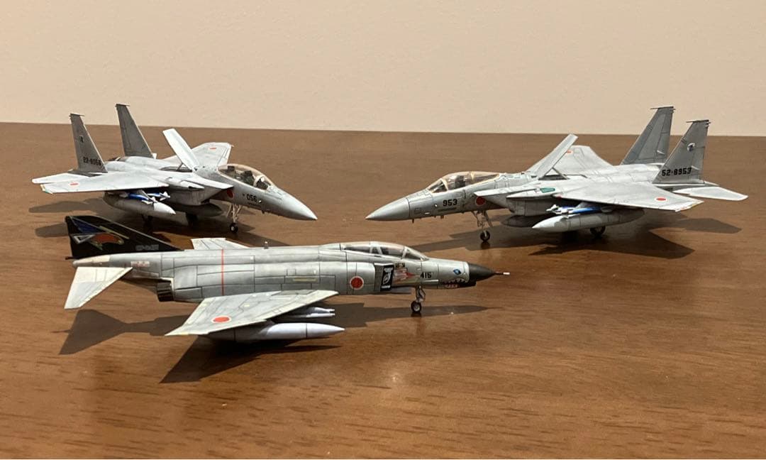 F-15J/DJ イーグル & F-4EJ改ファントム 1/144