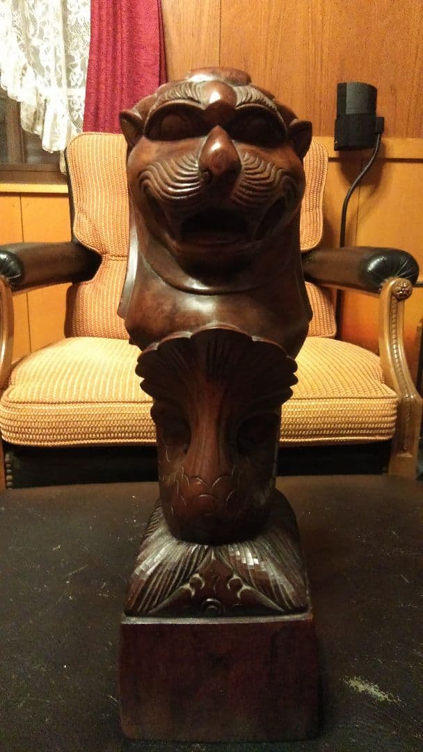 BIGサイズ　木彫り　置物