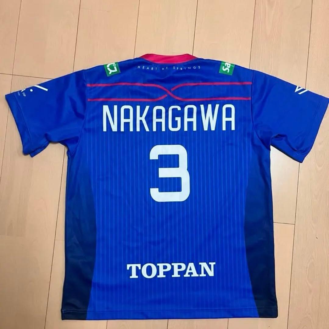 【最終特価】元 久光スプリングス 中川美柚 オーセンティックユニ サイン入バッジ