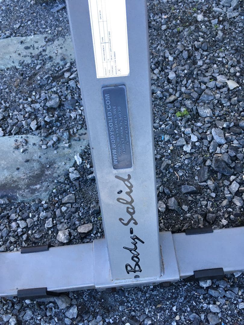 BodySolidのジムユースのプリチャーベンチ