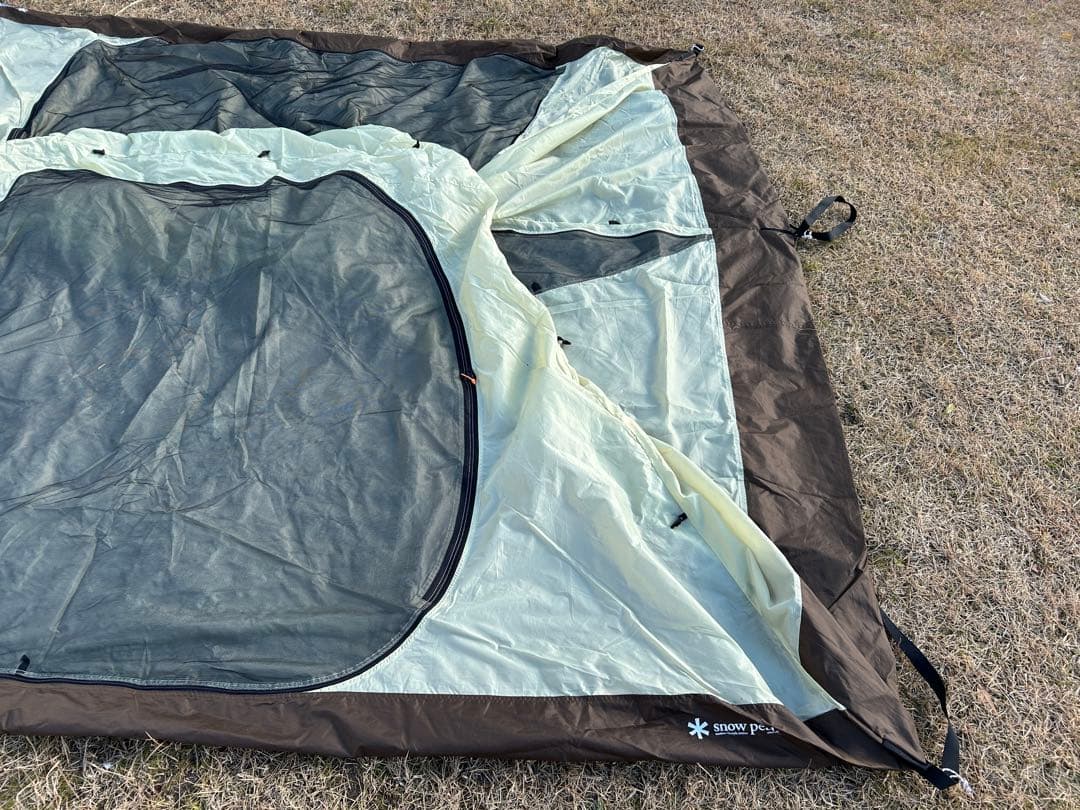 スノーピーク リビングシェル用インナールーム＋グランドシート