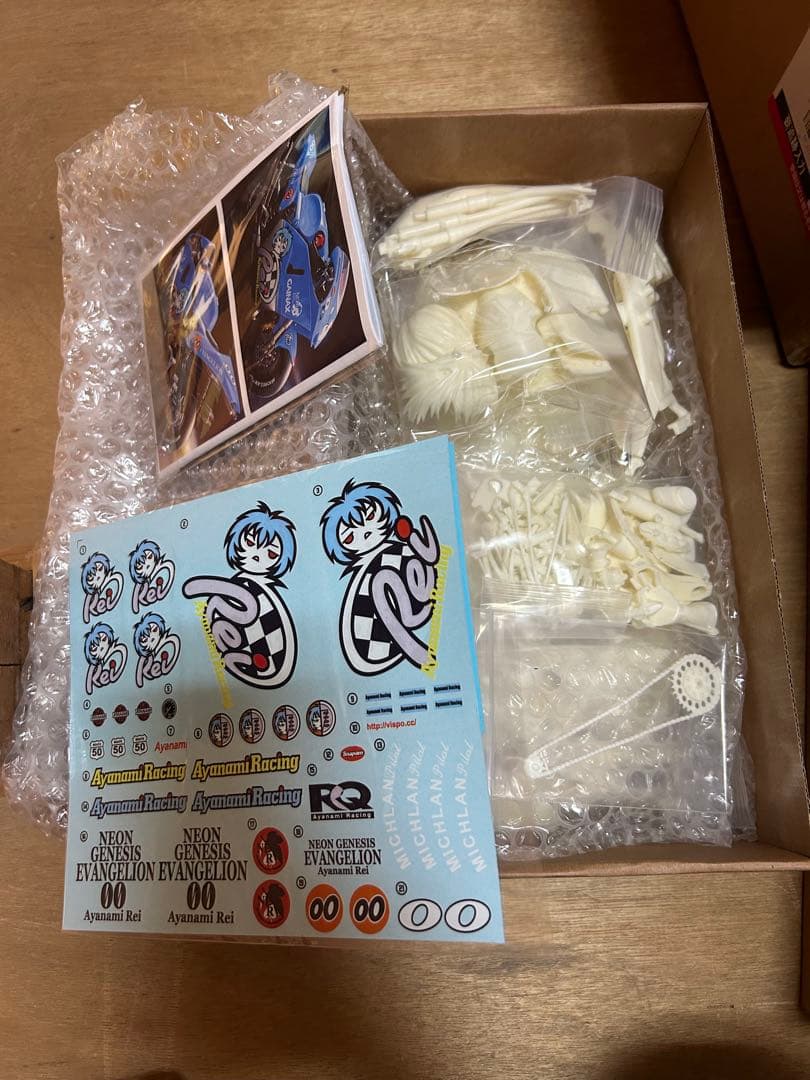 綾波レイ　バイク　ガレージキット