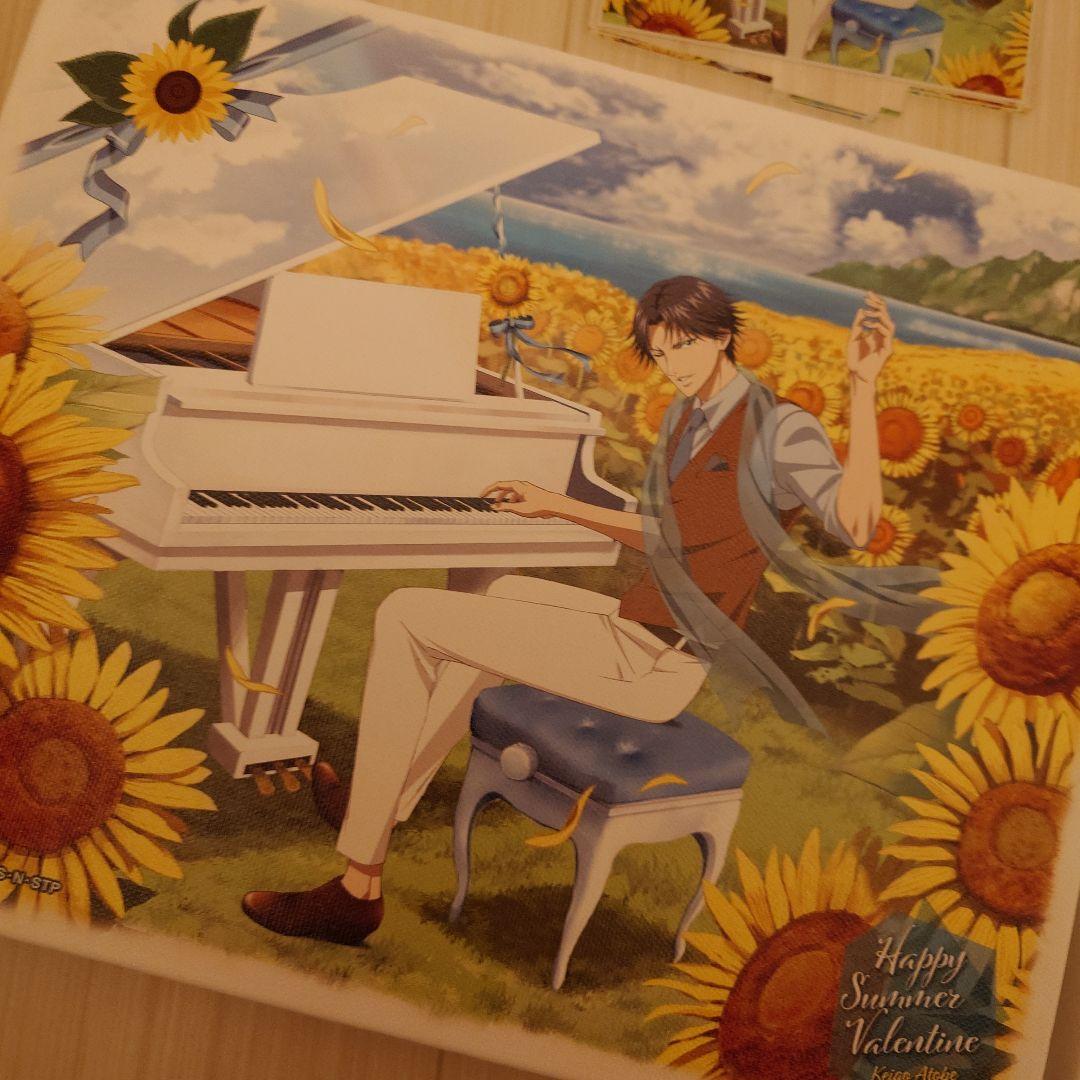 新テニスの王子様　忍足侑士　跡部景吾　サマバレ　限定　キャンバスボード