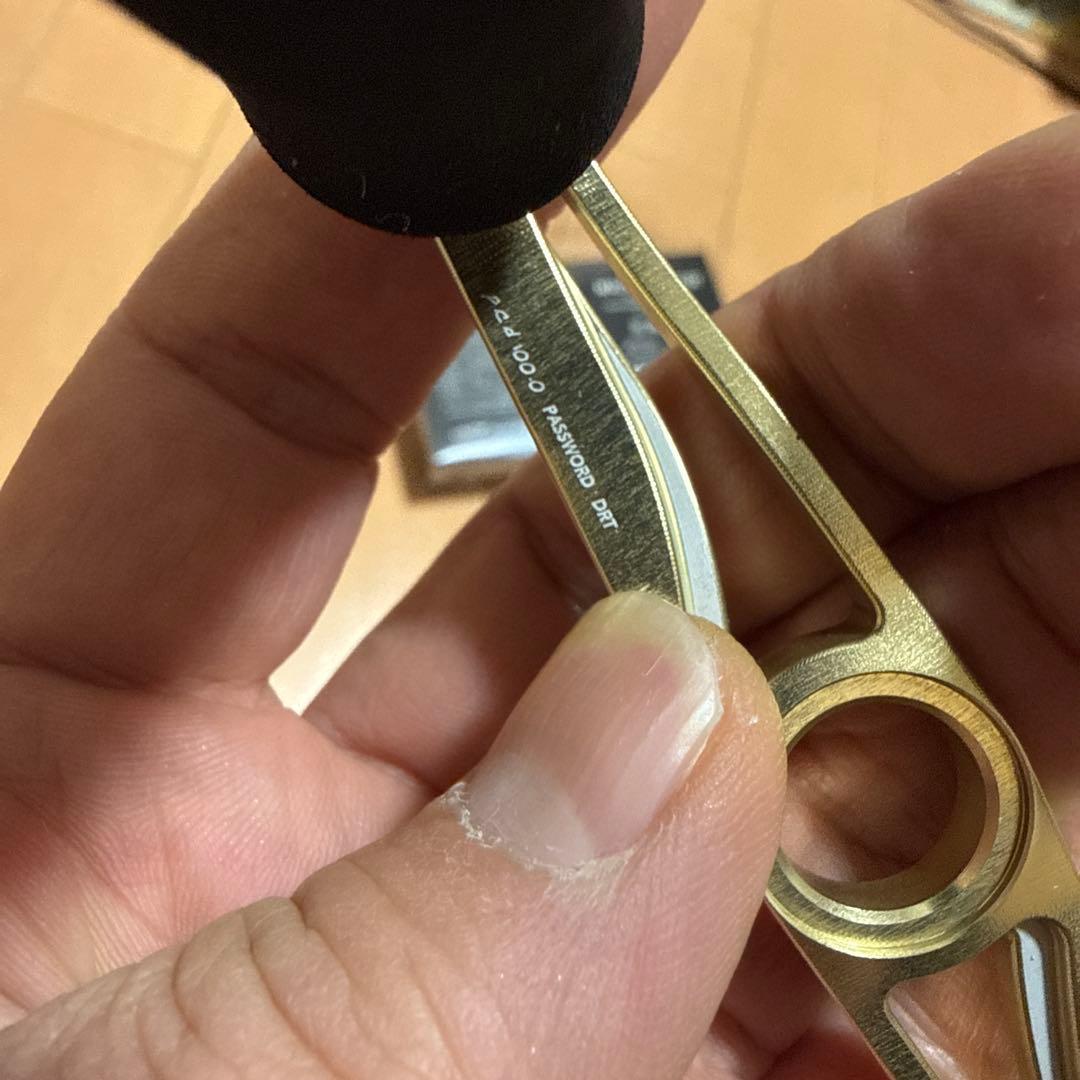 DRT バリアルハンドル100 VARIAL 100 Mk-3 rim GOLD