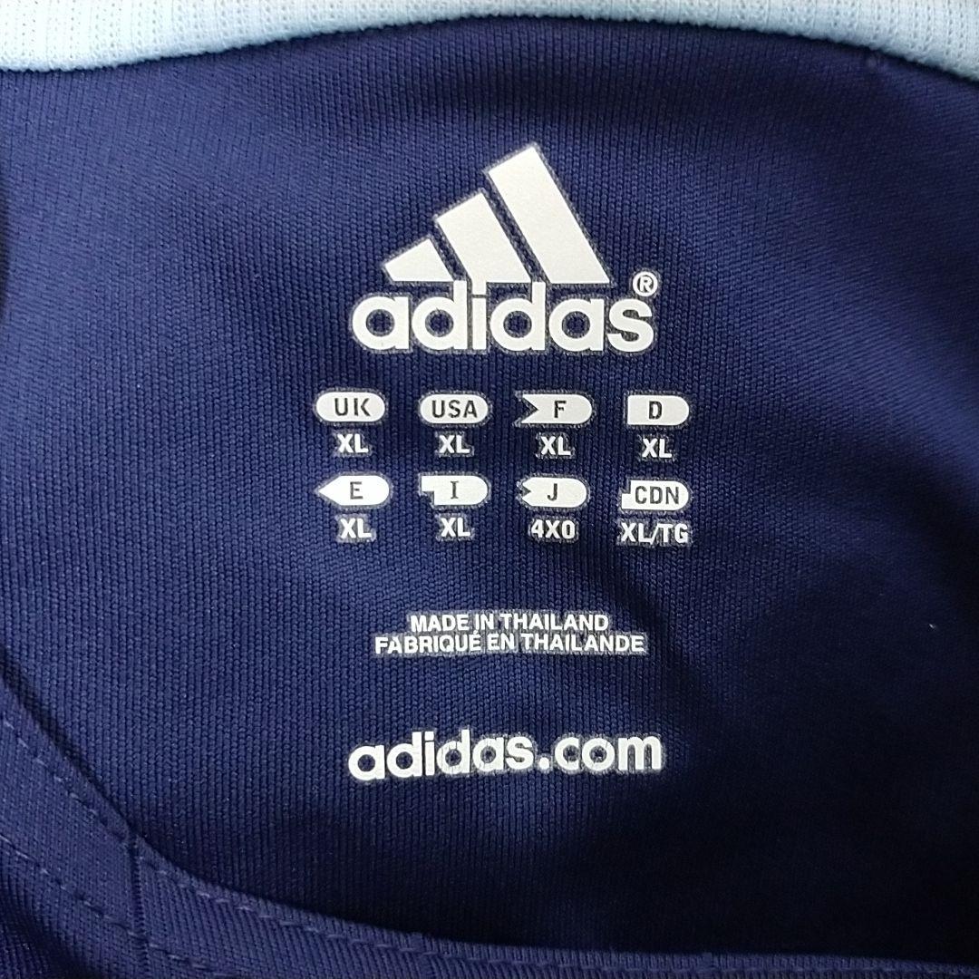 アディダス 2008アルゼンチン代表 メッシ ユニフォーム4XOサイズ ネイビー