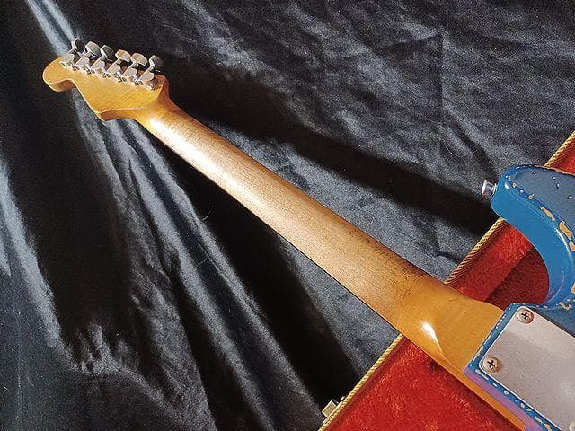 ギター Custom HardRelic Trans Blue Stratocaster