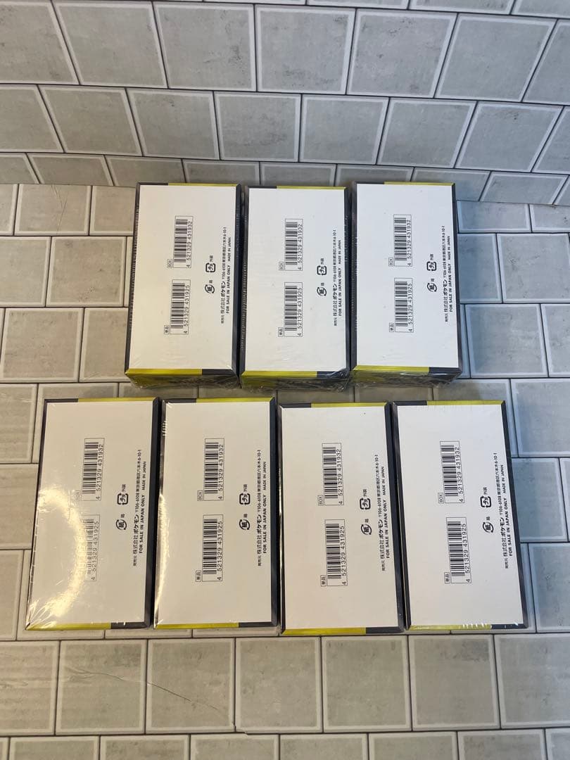 ポケモンカード　7箱megaドリームex シュリンク付き