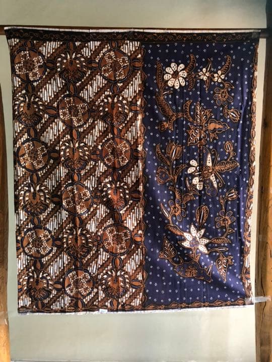 週末お値下げします！手描きオールドバティック(8337)