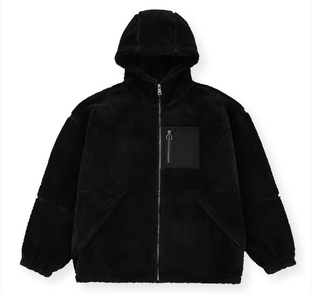 【受注生産】RADMARKET BOA HOODIE ブラック FREEサイズ