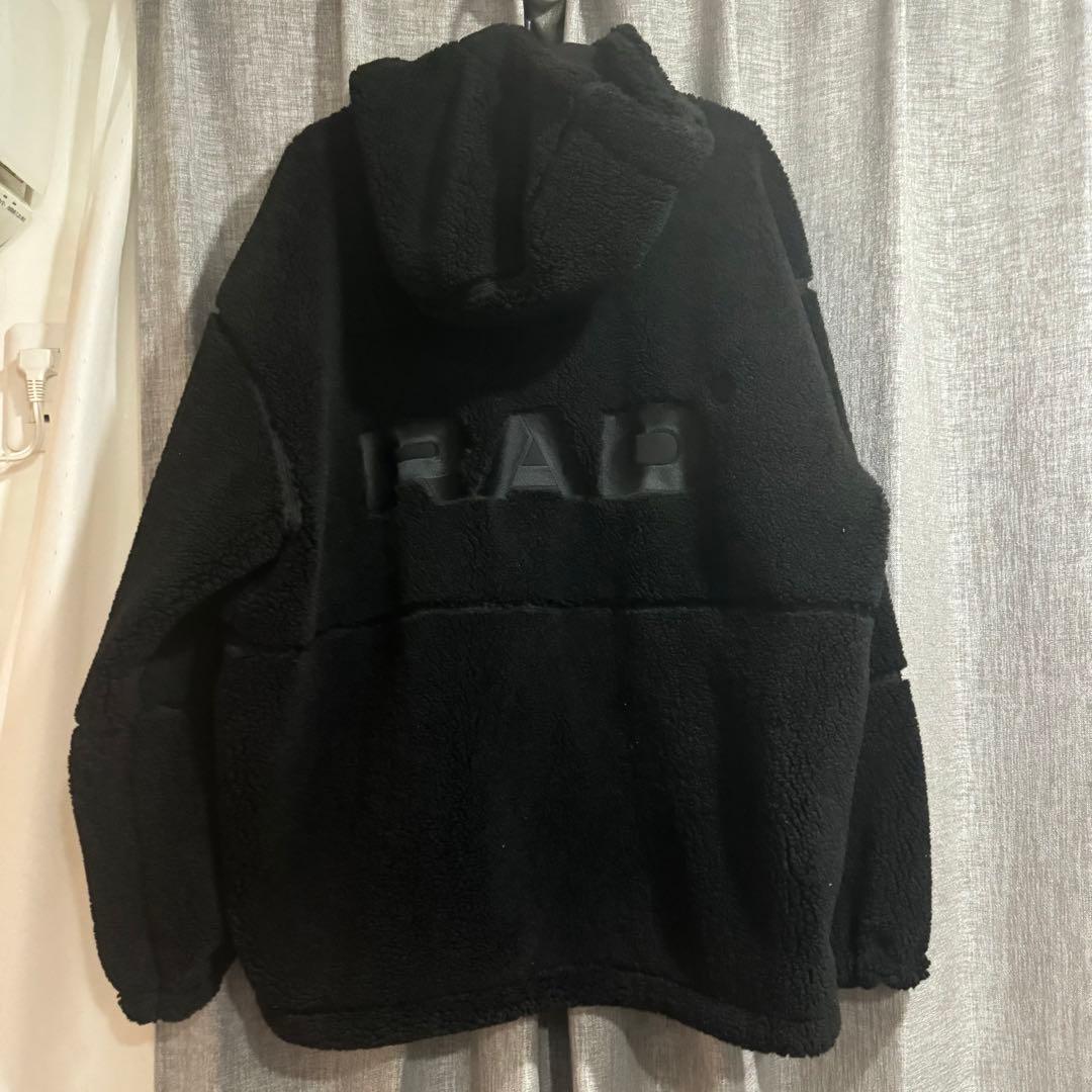 【受注生産】RADMARKET BOA HOODIE ブラック FREEサイズ