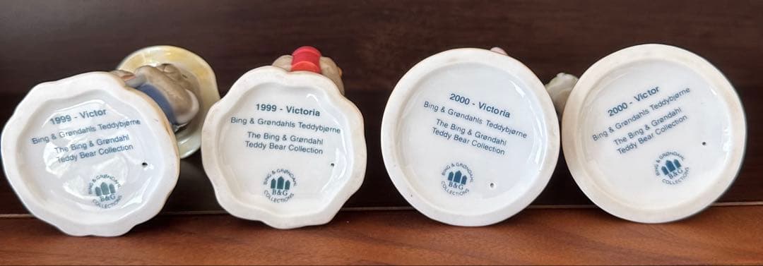 ロイヤルコペンハーゲン (ビング オー グレンダール )テディベアフィギュリン