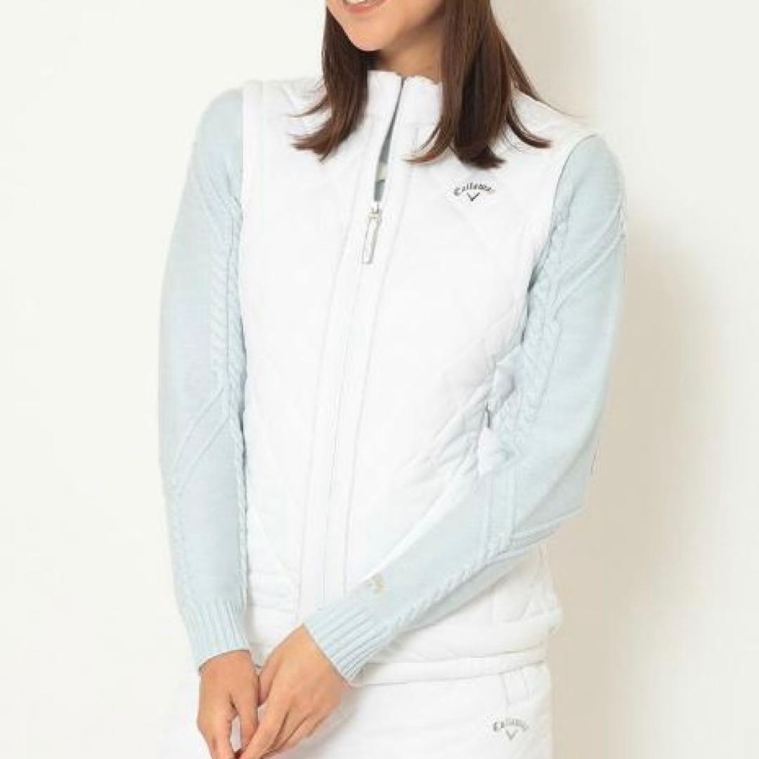 キャロウェイ　スターストレッチ袖取り外し中綿ブルゾン