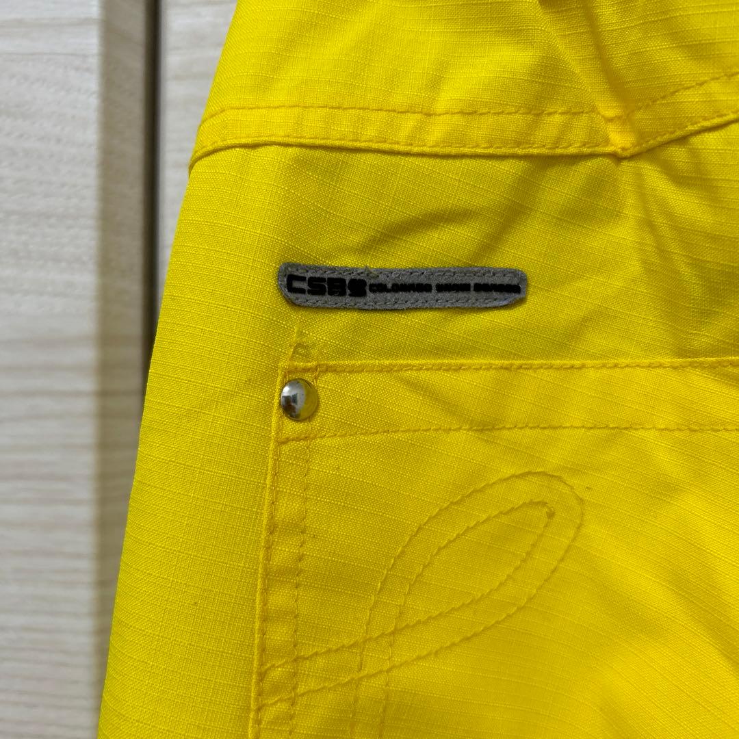 ロキシー　スノボウェア　スノーボードウェア　スキーウェア　M ボタニカル　黄色