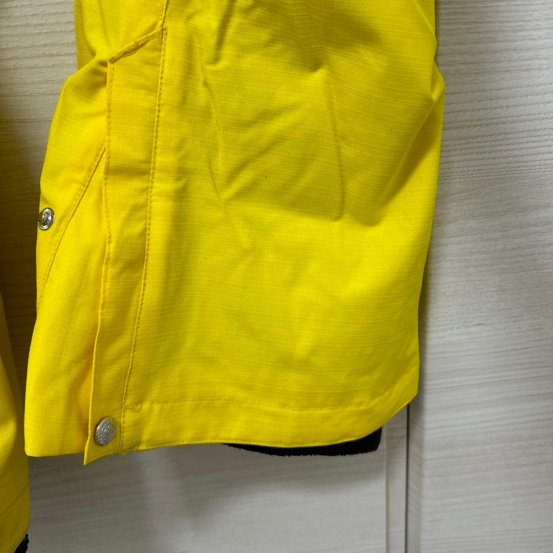ロキシー　スノボウェア　スノーボードウェア　スキーウェア　M ボタニカル　黄色