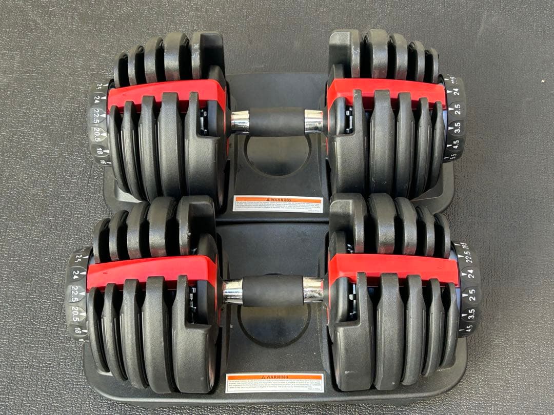 可変ダンベル　24キロ　2個セット