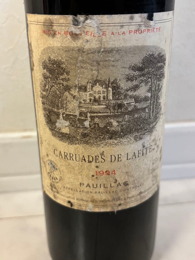 カリュアド・ド・ラフィット・ロートシルト 1994 750ml 未開栓 古酒