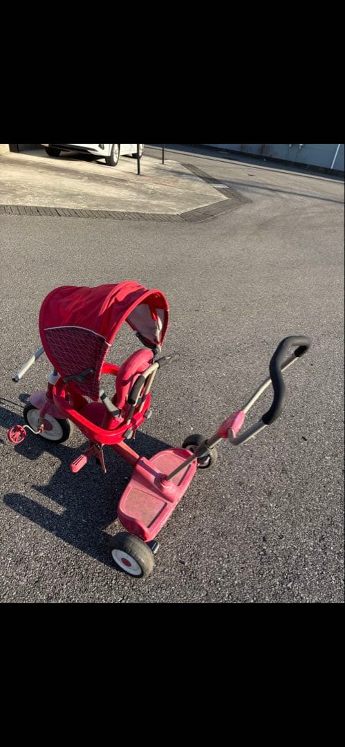 ミゥミゥ　ラジオフライヤー　パスファインダーワゴン　おまけ三輪車