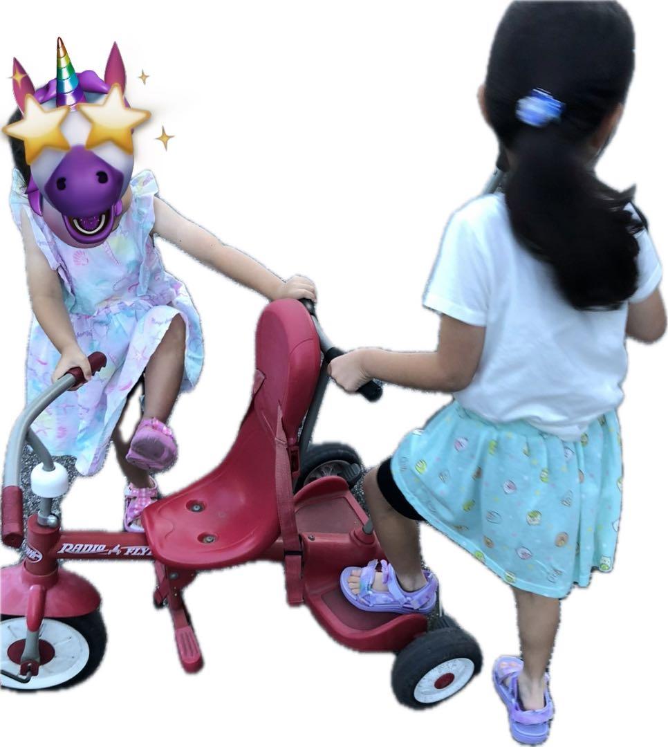 ミゥミゥ　ラジオフライヤー　パスファインダーワゴン　おまけ三輪車