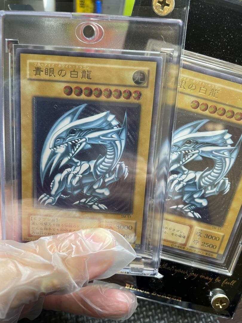 青眼の白龍　レリーフ　微青艶　美品〜極美品