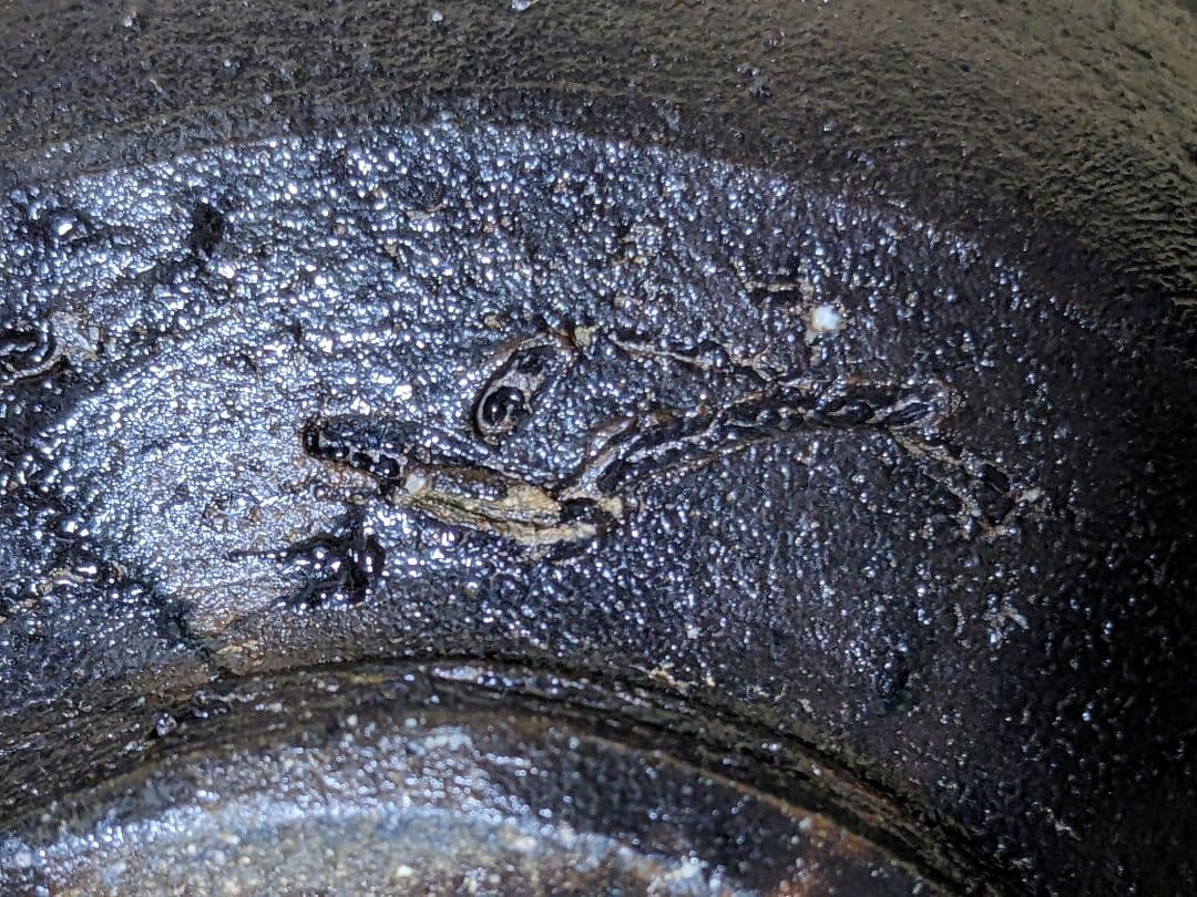 ♦片口抹茶碗 茶道具 片口酒器 ぐい呑み 窯元不明 未使用品 秀作な作家物