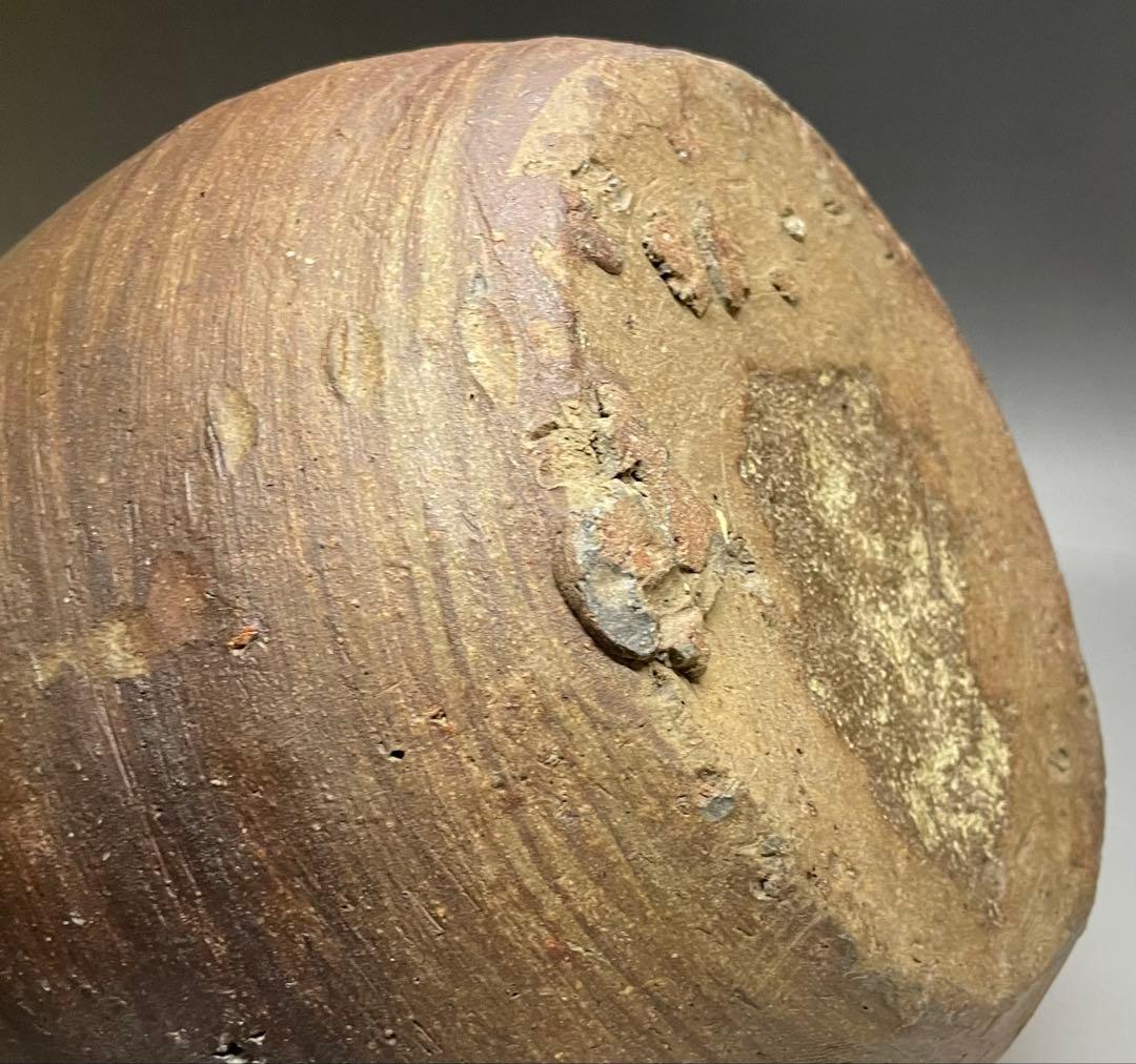 ヨシモ※プロフ必読※　古備前　桃山時代　蕪徳利　箱付　Q772