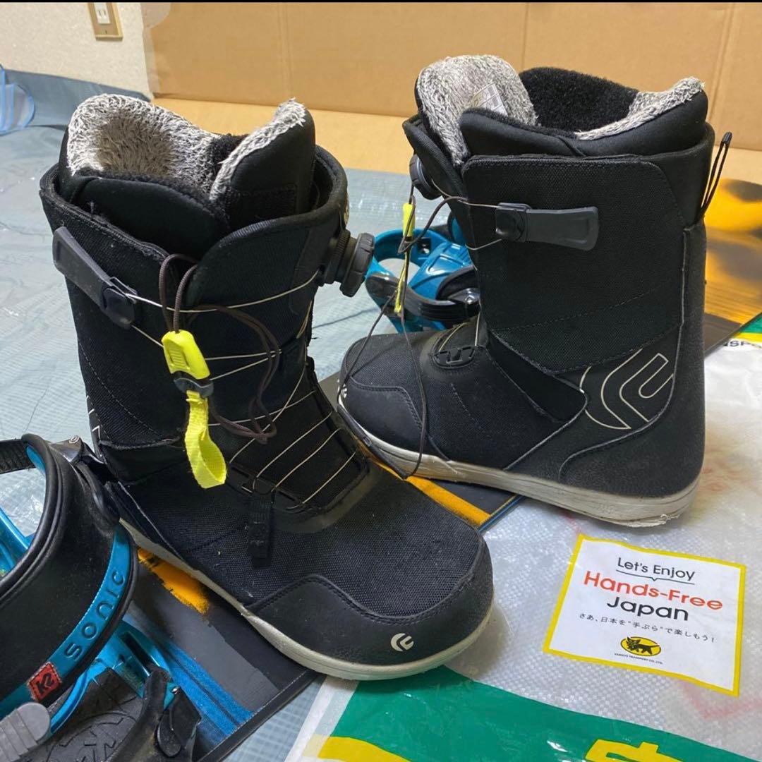 スノーボード K2 playback155 K2sonic Flux FL boa27cm