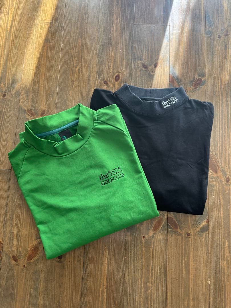 美品★5525golf モックネックセット★ビームスゴルフクラブハウスタングラム