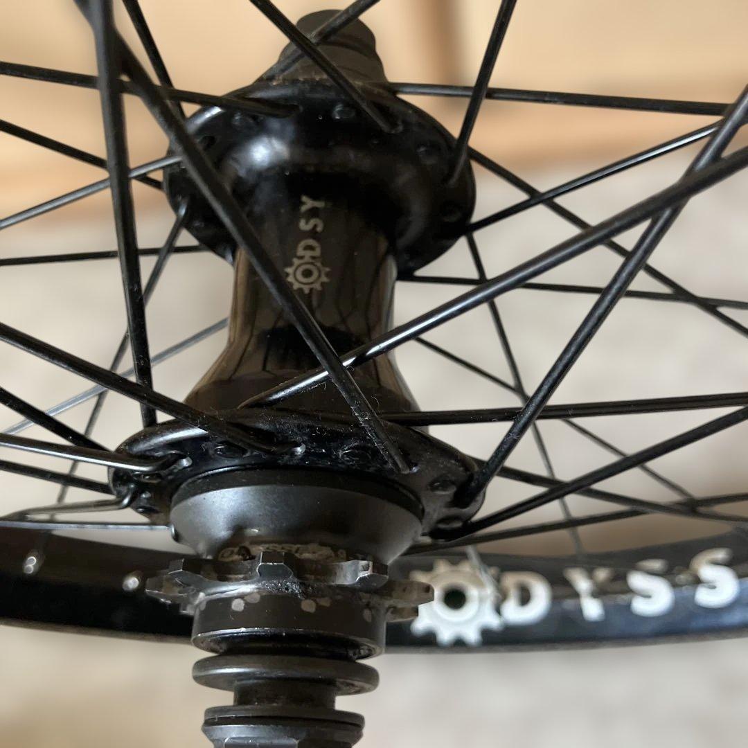 BMX用16inchホイール　完組前後セット