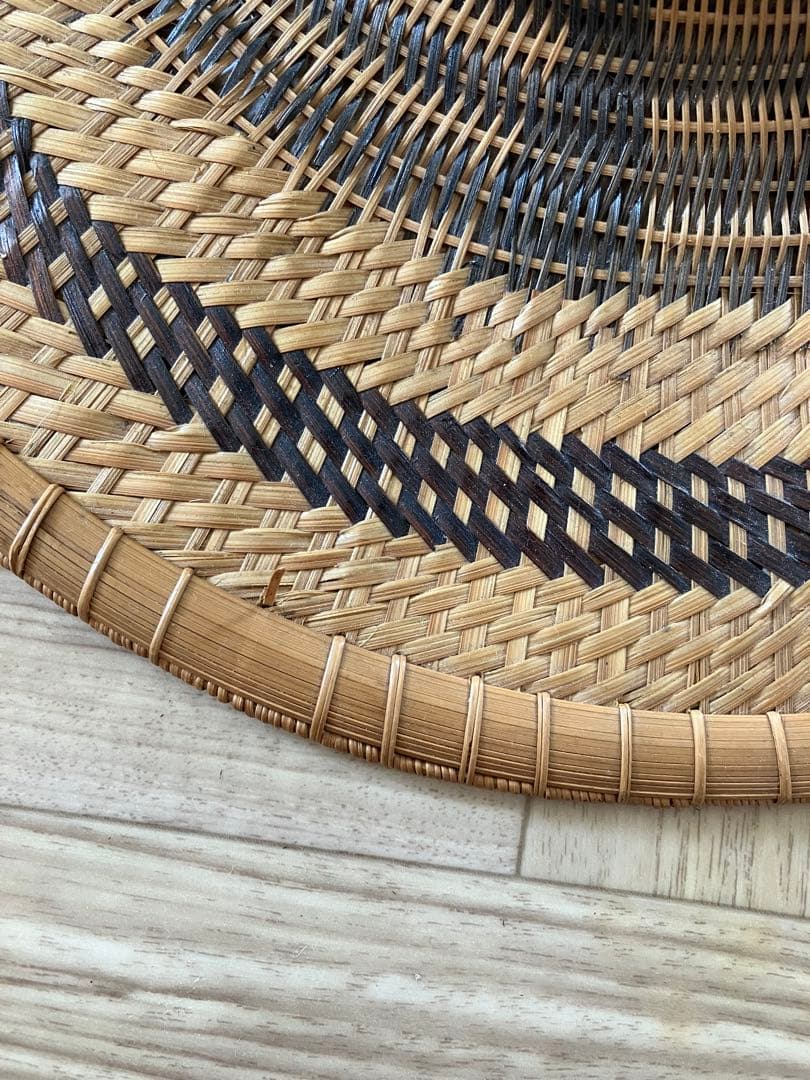 フランス ビンテージ　手編みの帽子