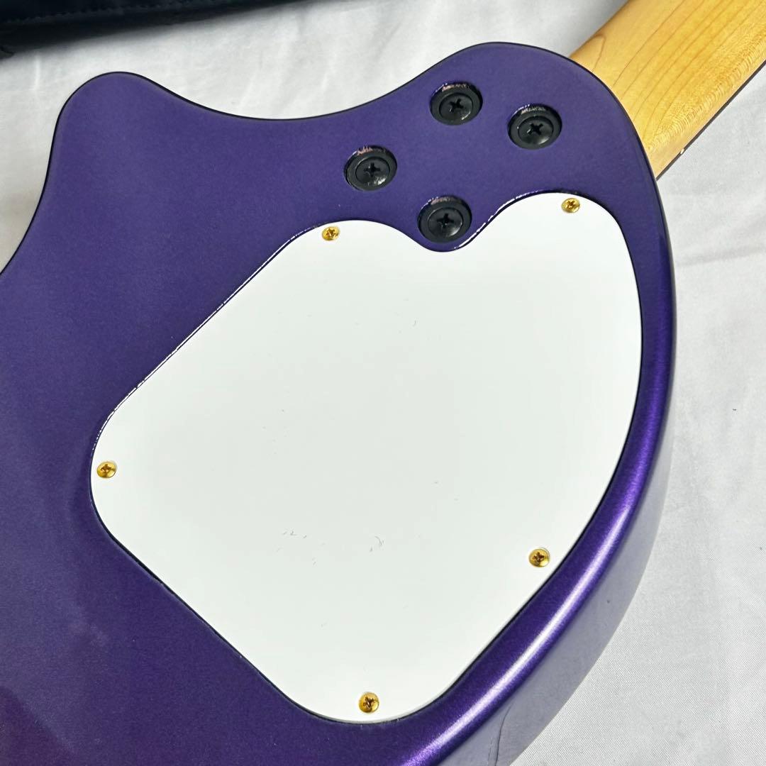 《美品》ZO-3 メタリックパープル アンプ内蔵ミニギター ソフトケース付