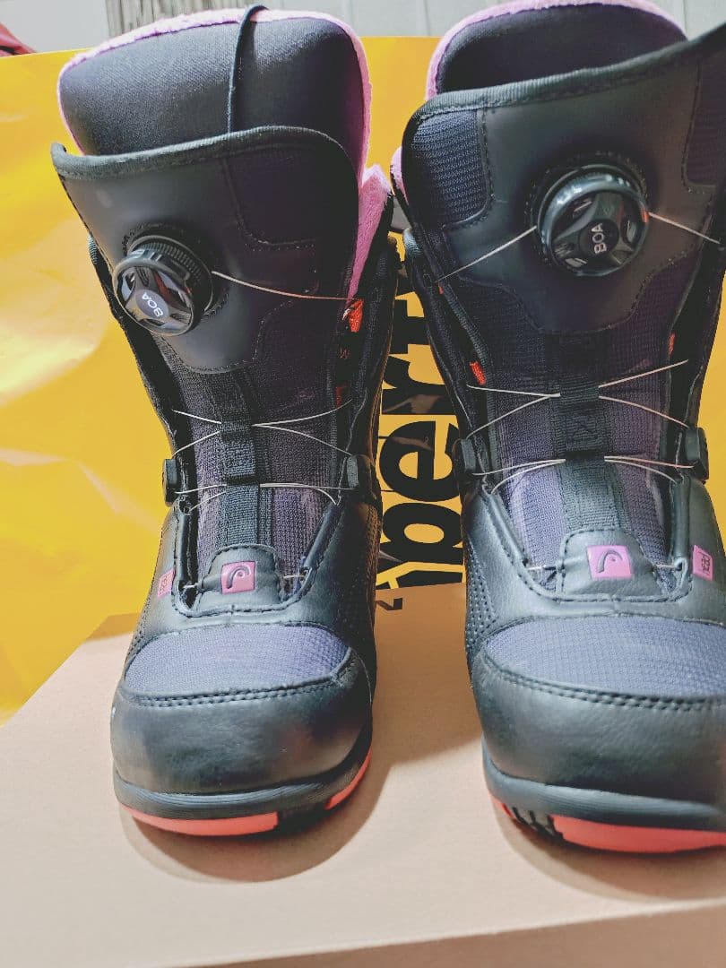 女性用スノーボードブーツ BOAシステム搭載HEAD