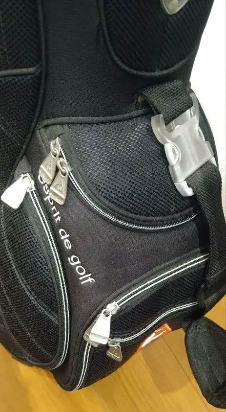 le coq sportif キャディバッグ 黒