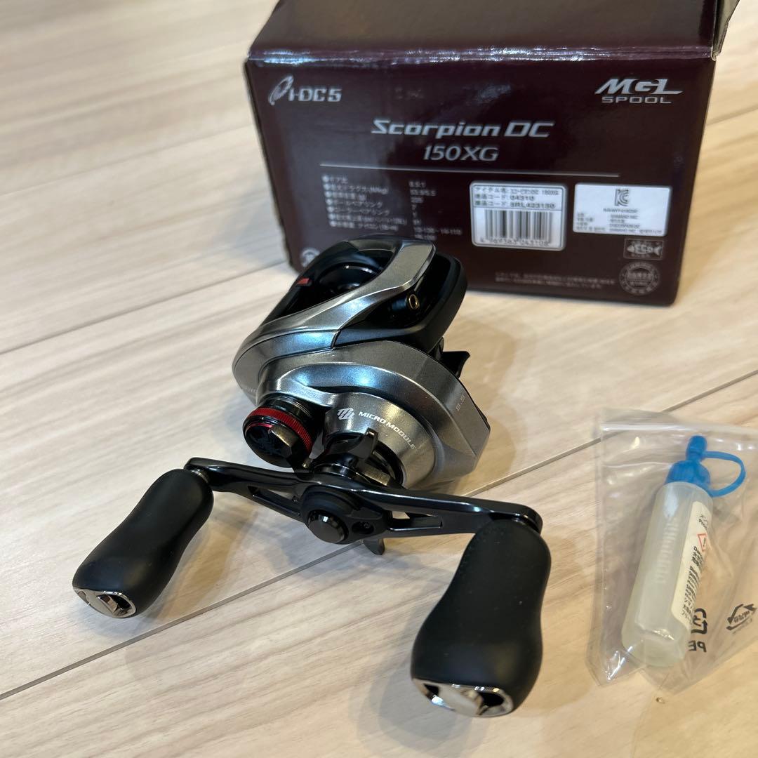 未使用品⚫︎SHIMANO Scorpion DC 150XG ベイトリール