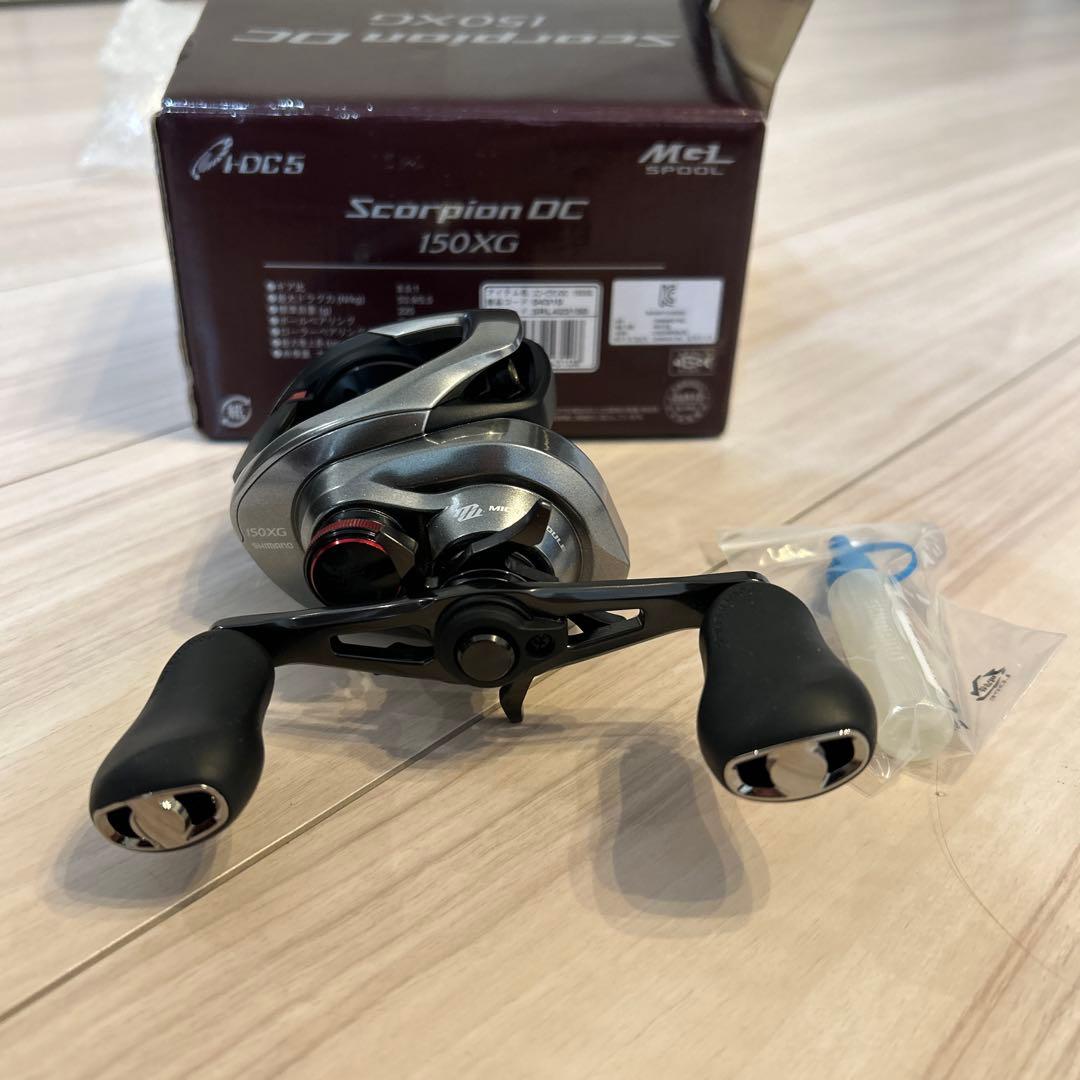 未使用品⚫︎SHIMANO Scorpion DC 150XG ベイトリール
