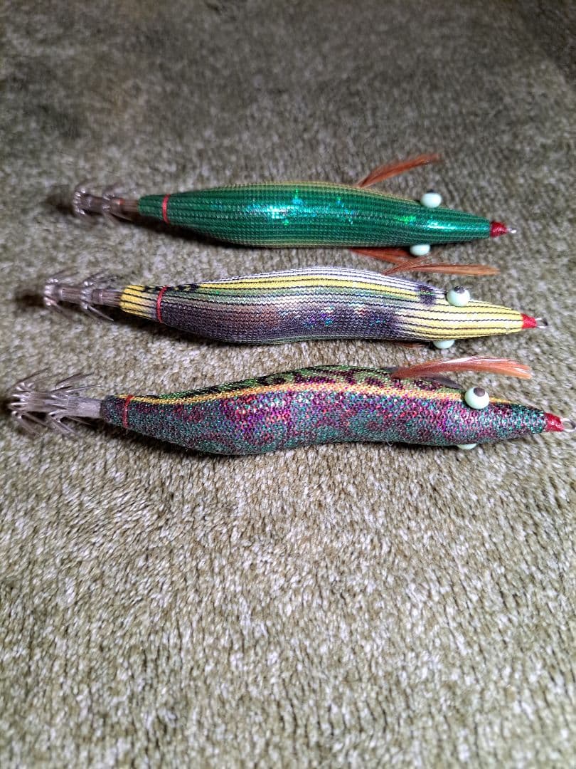 廃盤　餌木猿3号　3本セット