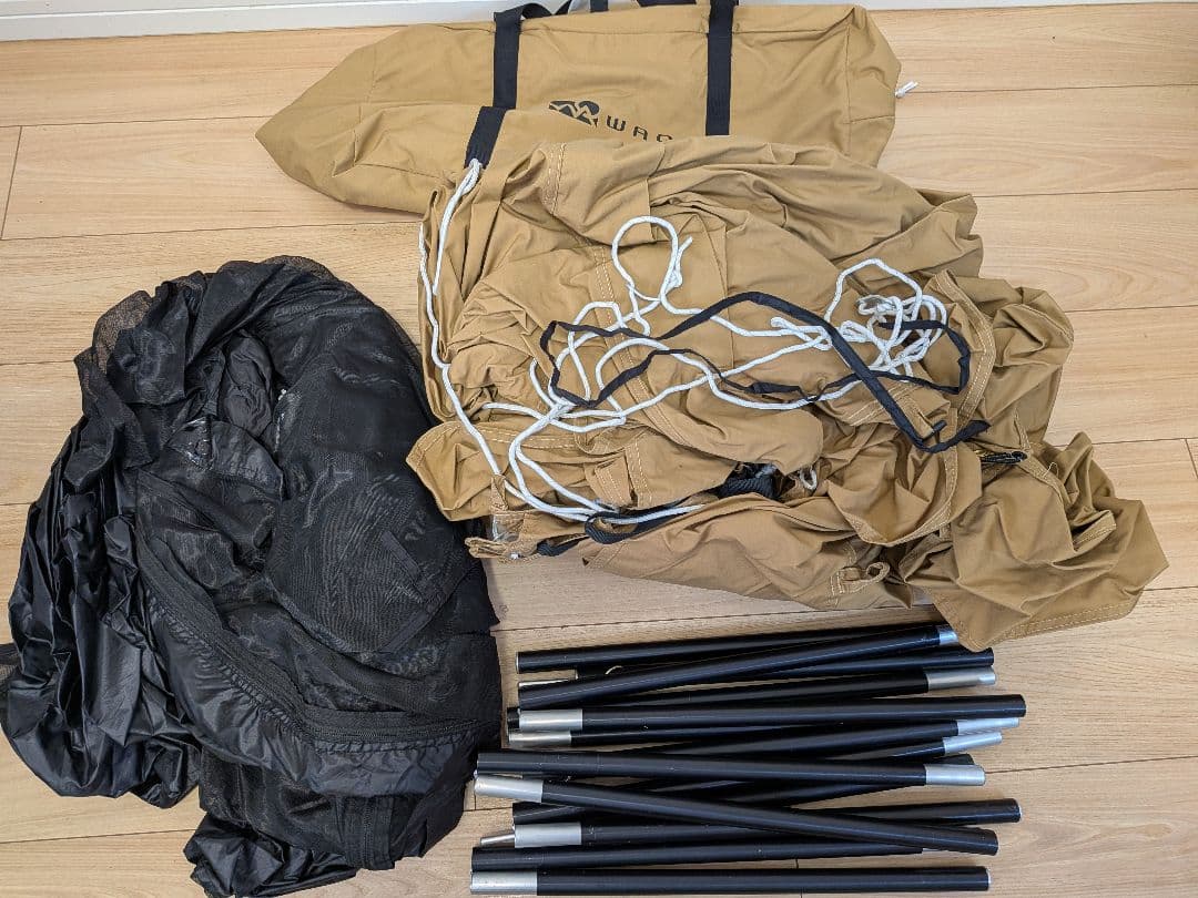 waq ワンポールテント ソロ