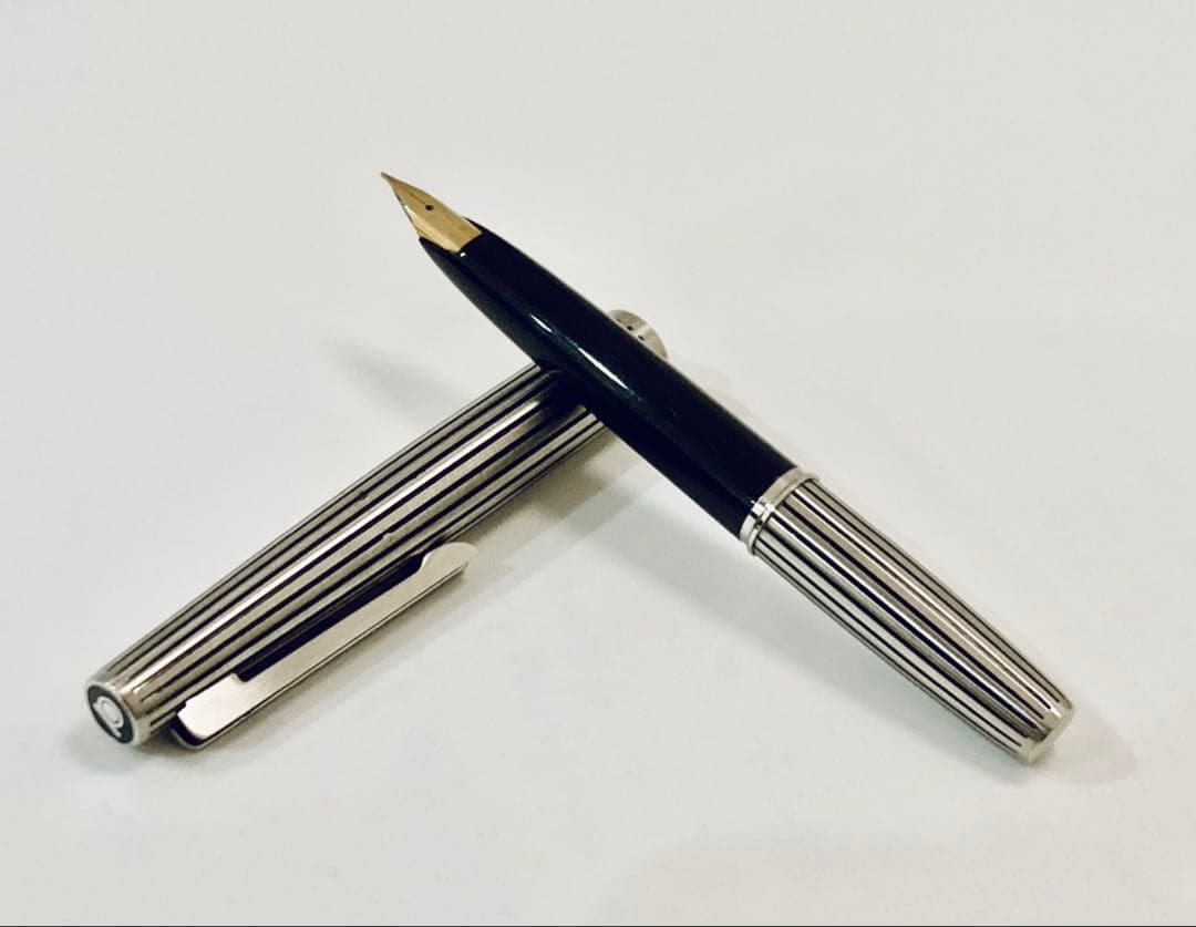 【ペン先18金】プラチナ 高級万年筆 ポケットステンレスPlatinum 18k