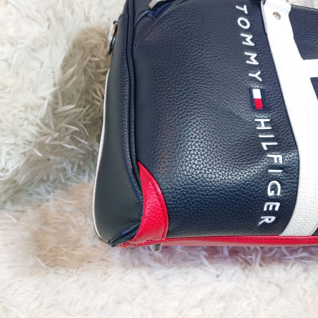 トミーヒルフィガー　ゴルフバッグ ボストンバッグ　ネイビー　2Way