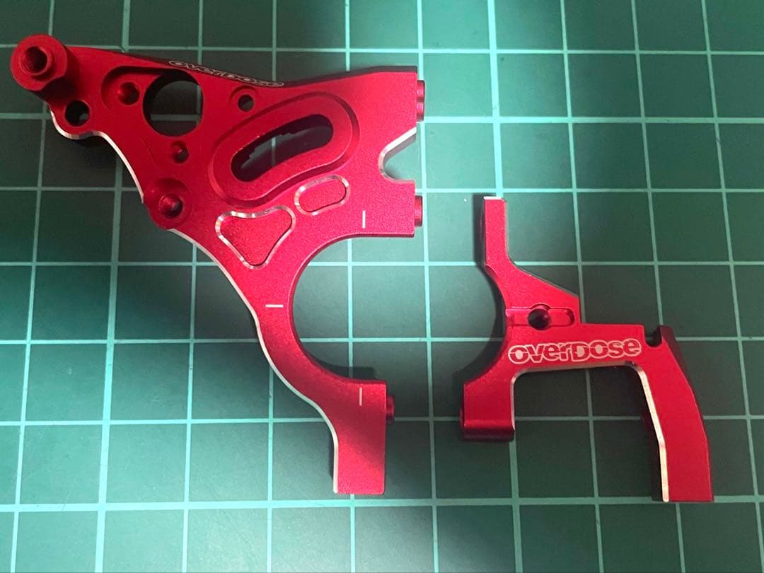 マルチパーパスアルミリヤバルクヘッド(For GALM/レッド)