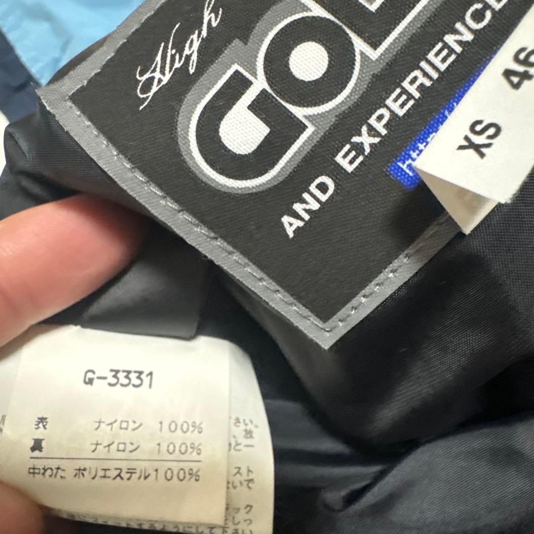 GOLDWIN スキーウェア レディース 水色/白