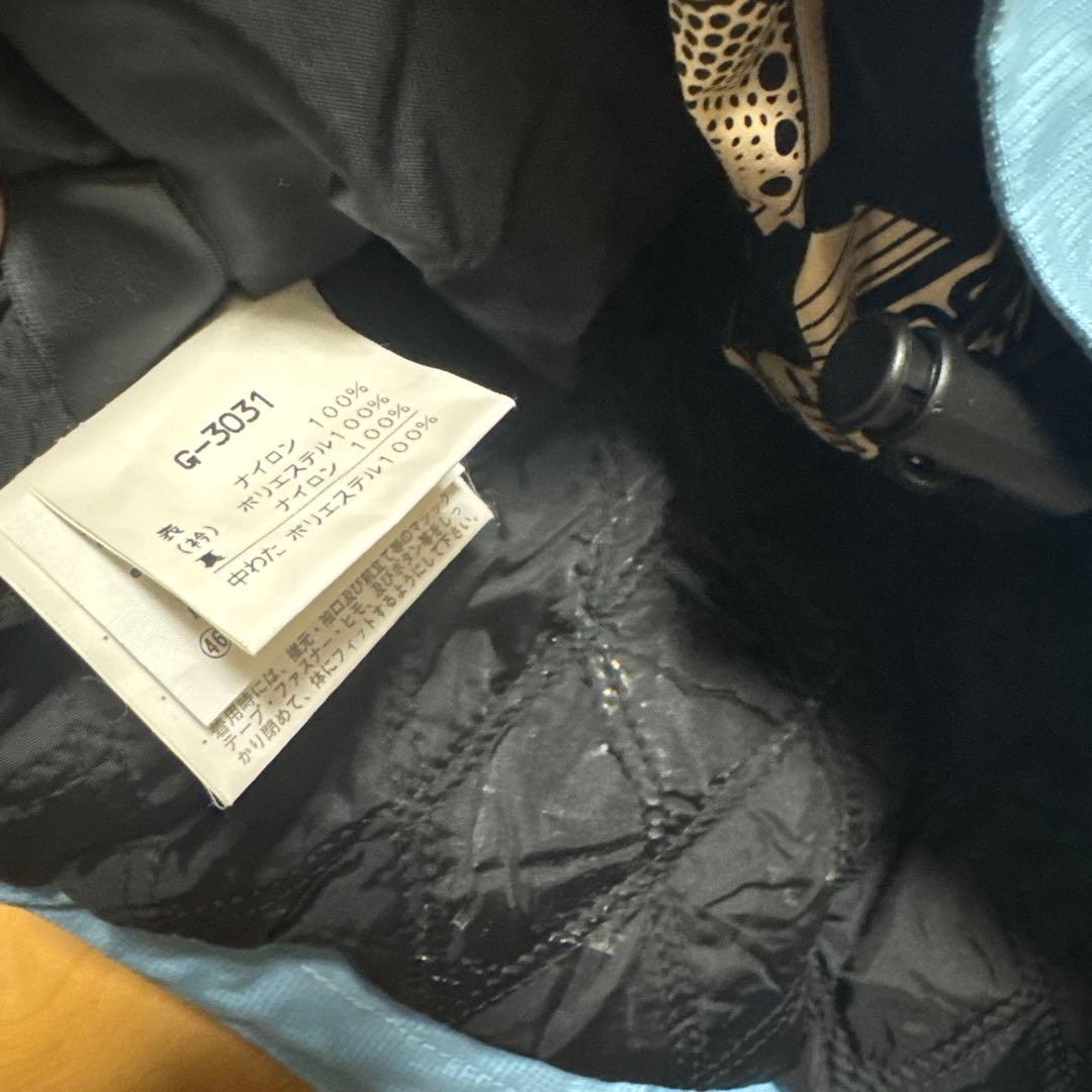 GOLDWIN スキーウェア レディース 水色/白