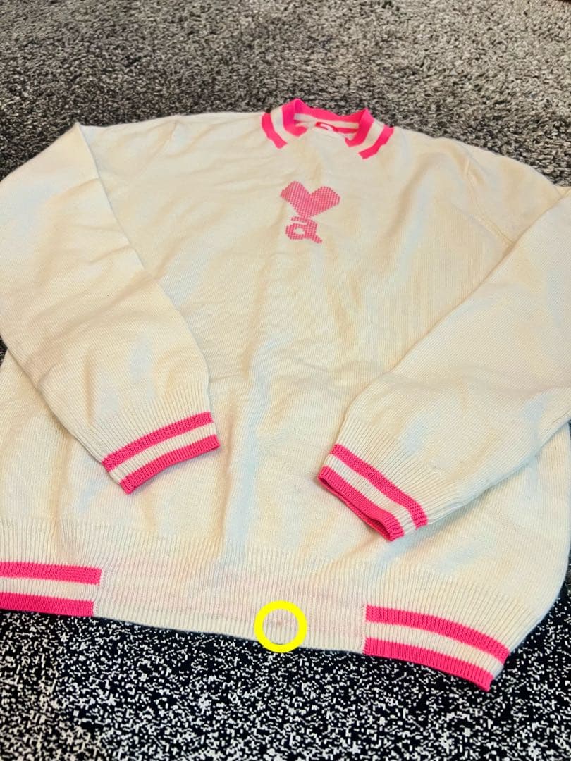 archivio＊アルチビオ＊ニット＊セーター＊ゴルフウェア＊ハート